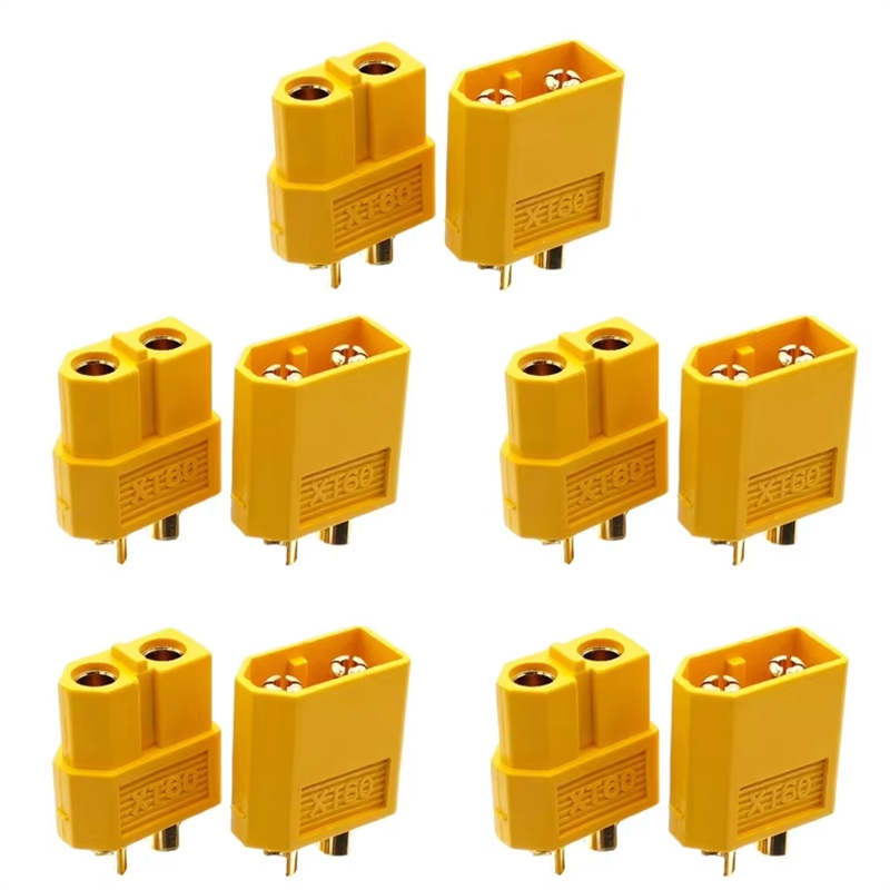 Drone Battery Adapter - 10PCS XT60 Battery Connector Male Plug