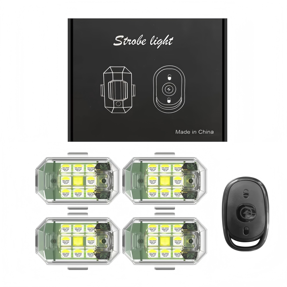 2PCS/4PCS Wireless LED Drone S – обзор и цена Drone Strobe Light