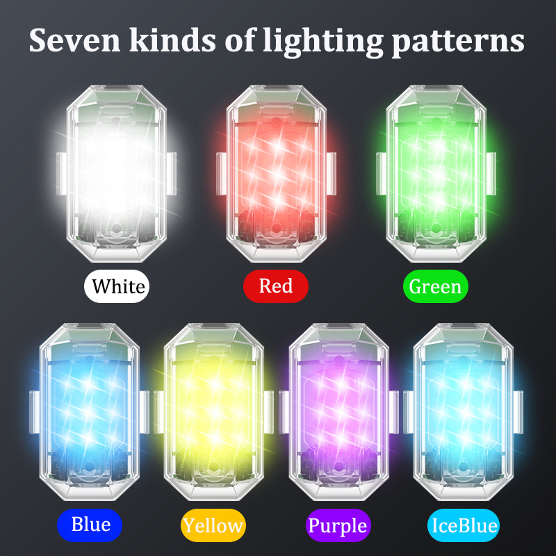 2PCS/4PCS Wireless LED Drone S – обзор и цена Drone Strobe Light
