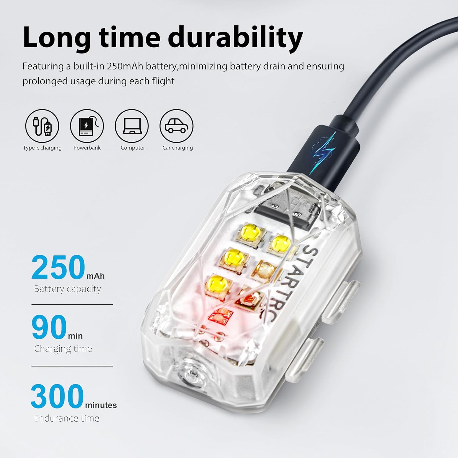 STARTRC Drone Strobe Light Ant – обзор и цена Drone Strobe Light