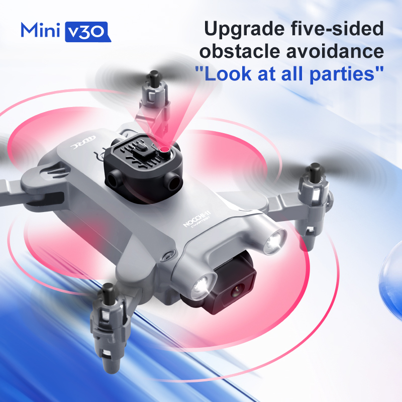 Mini V30 WiFi FPV Drone With 4 – обзор и цена Drone Remote Controller Lanyard