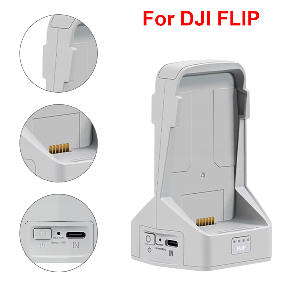 Battery Charger For DJI Flip T – обзор и цена Drone Charging Hub