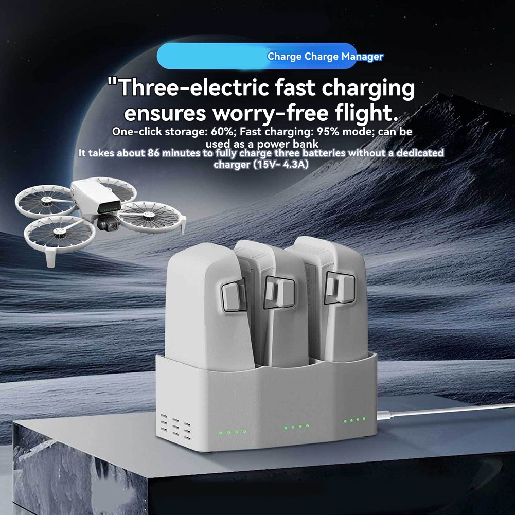 DTC5 65W Battery Charge Manage – обзор и цена Drone Charging Hub