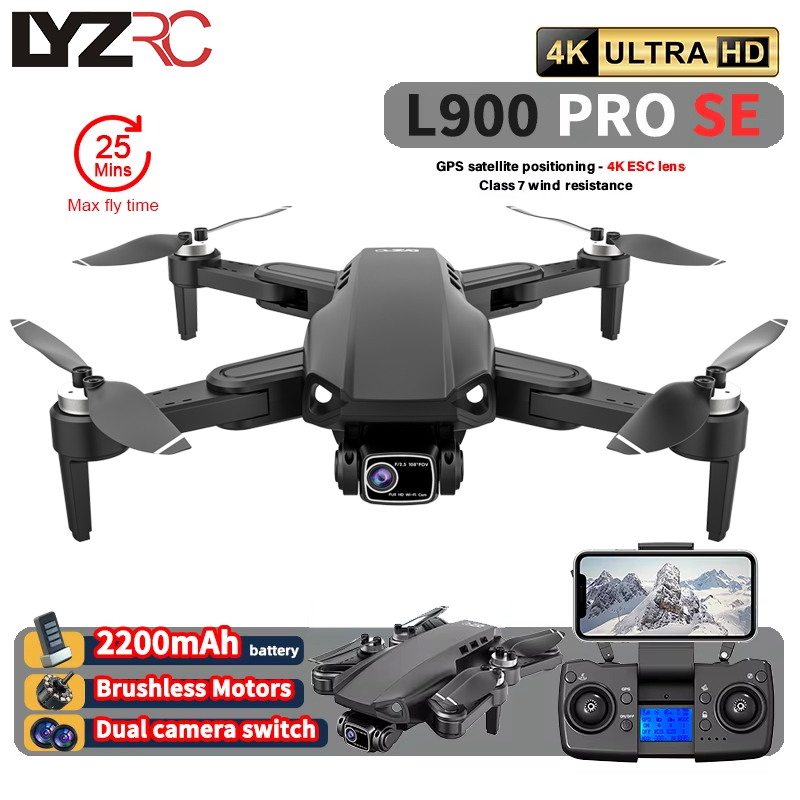 L900 Pro SE MAX GPS Drone 4K P – обзор и цена Drone Remote Controller Lanyard