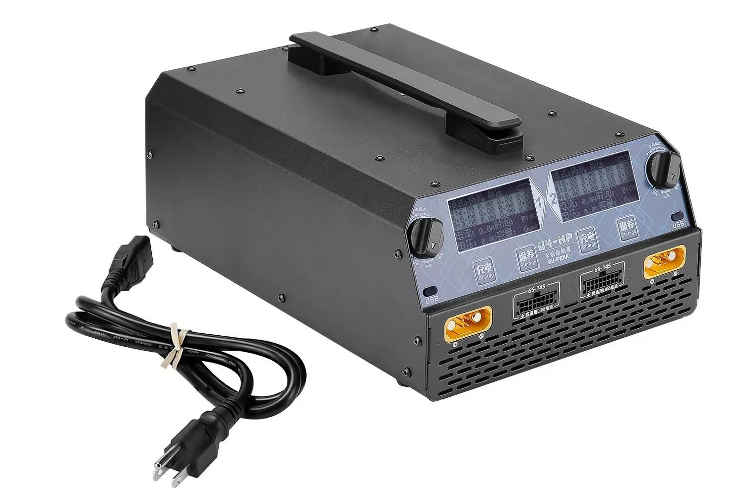 EV-PEAK U4-HP Dual Channel 250 – обзор и цена Drone Battery Charger