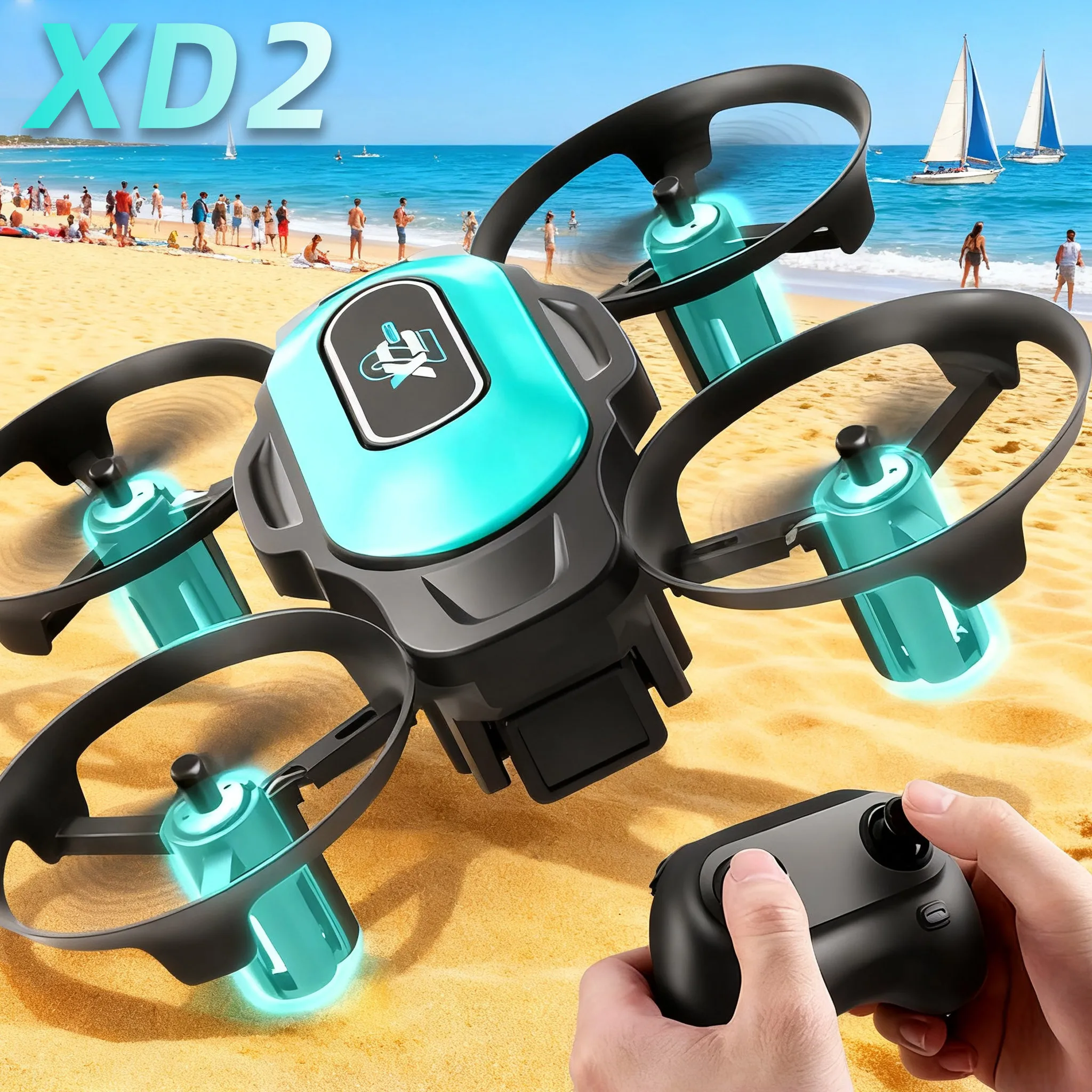 XD2 Mini Drone, 360° Stunt Fli – обзор и цена Drone Remote Controller Lanyard