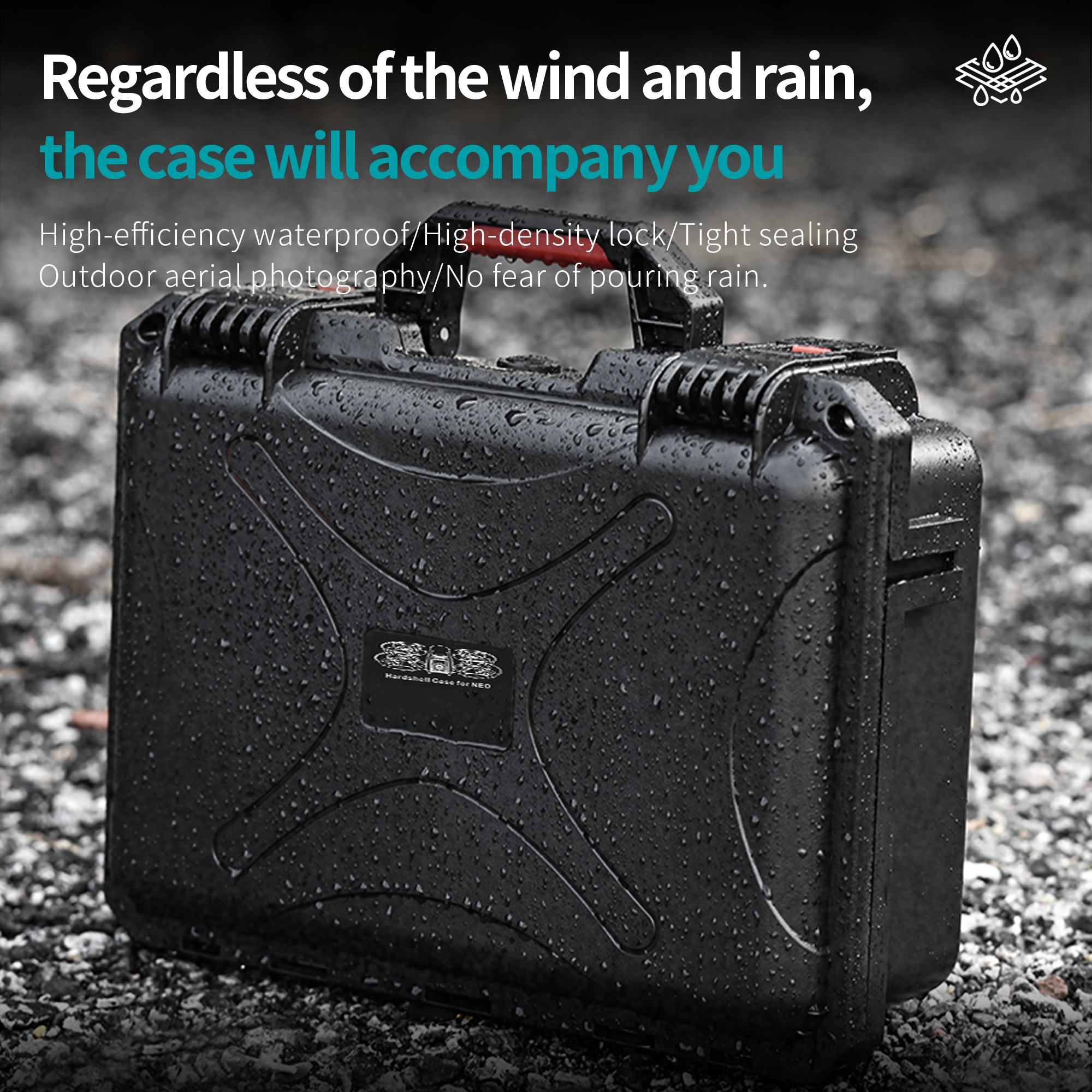 Portable Hard Waterproof Case  – обзор и цена Drone Charging Hub