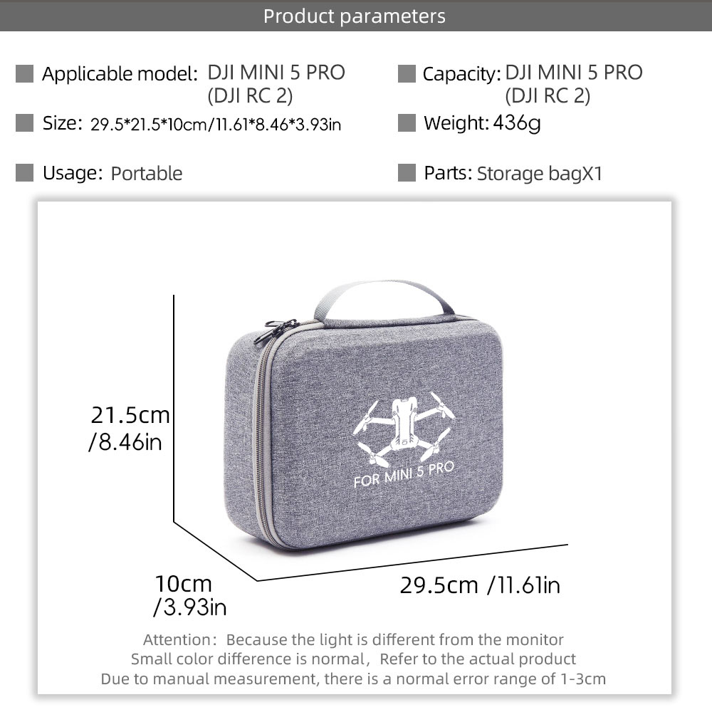 Storage Carry Case for DJI Min – обзор и цена Drone Carrying Case