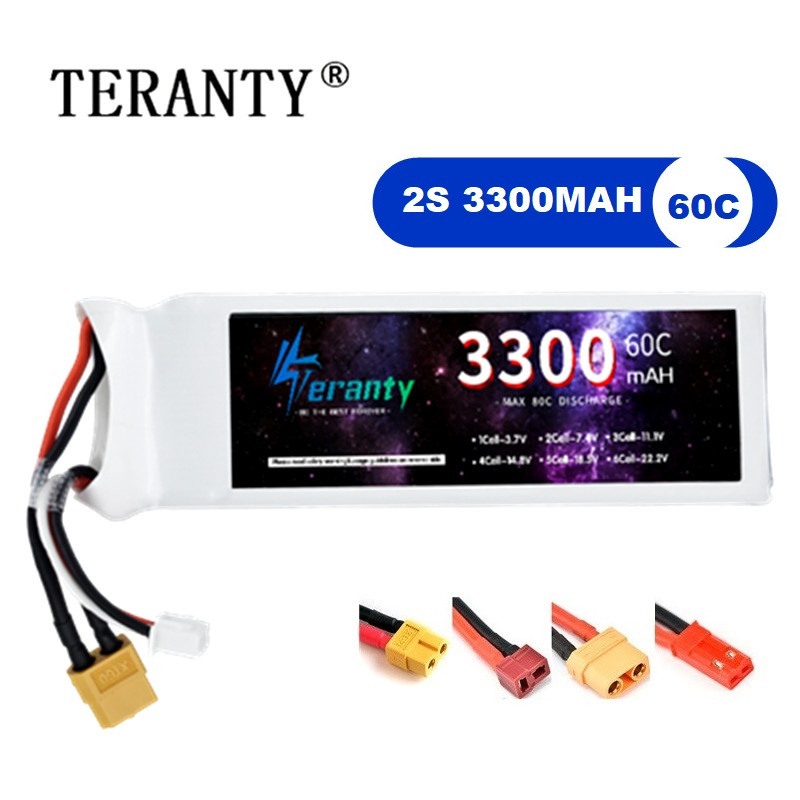 2S 7.4V LiPo Battery 3300mAh 6 – обзор и цена Drone Battery Adapter
