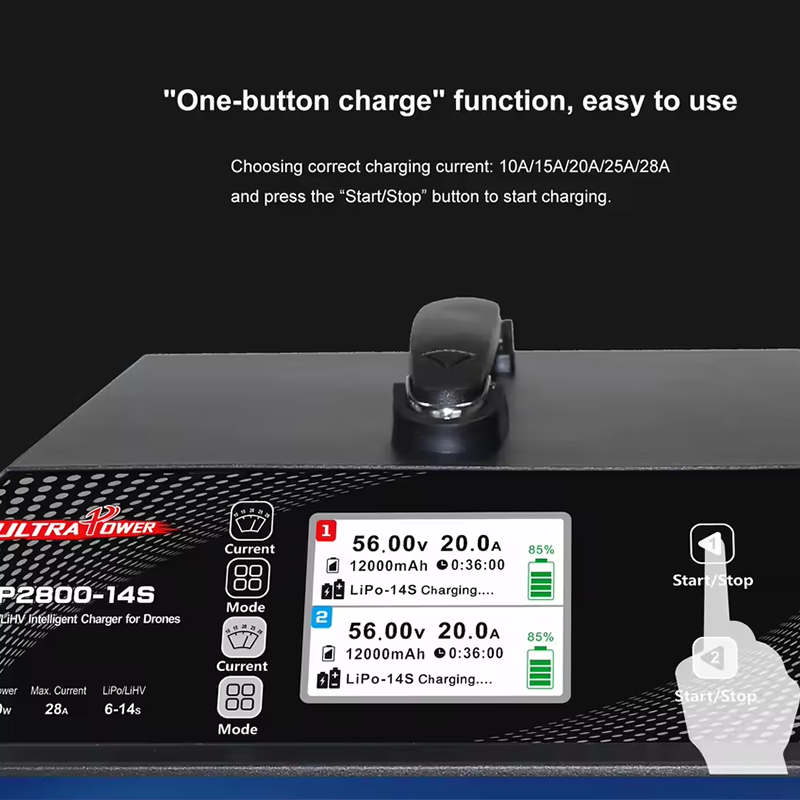 ULTRA POWER UP2800-14S 2X1400W – обзор и цена Drone Battery Charger