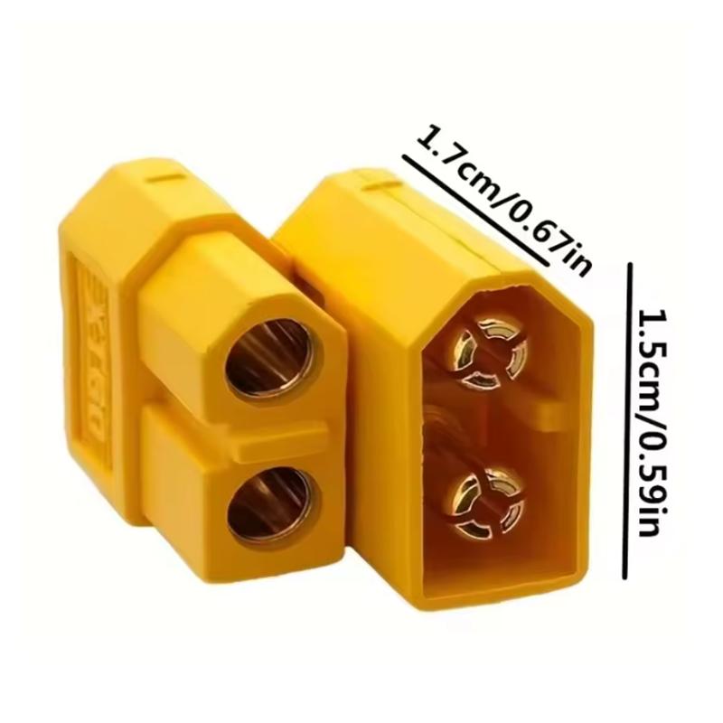 10PCS XT60 Battery Connector M – обзор и цена Drone Battery Adapter