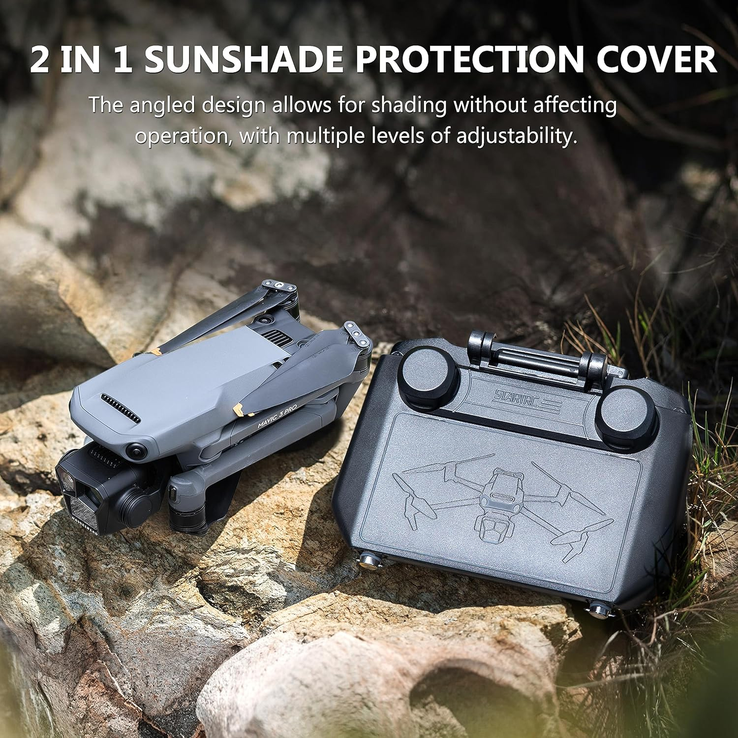 2-in-1 Sun Hood & Joystick Cov – обзор и цена Drone Sun Shade