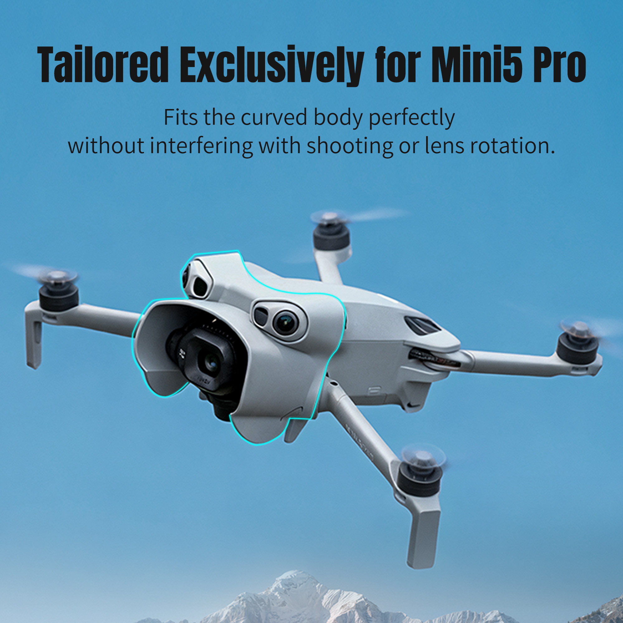 Sunshade Lens Hood For DJI Min – обзор и цена Drone Sun Shade