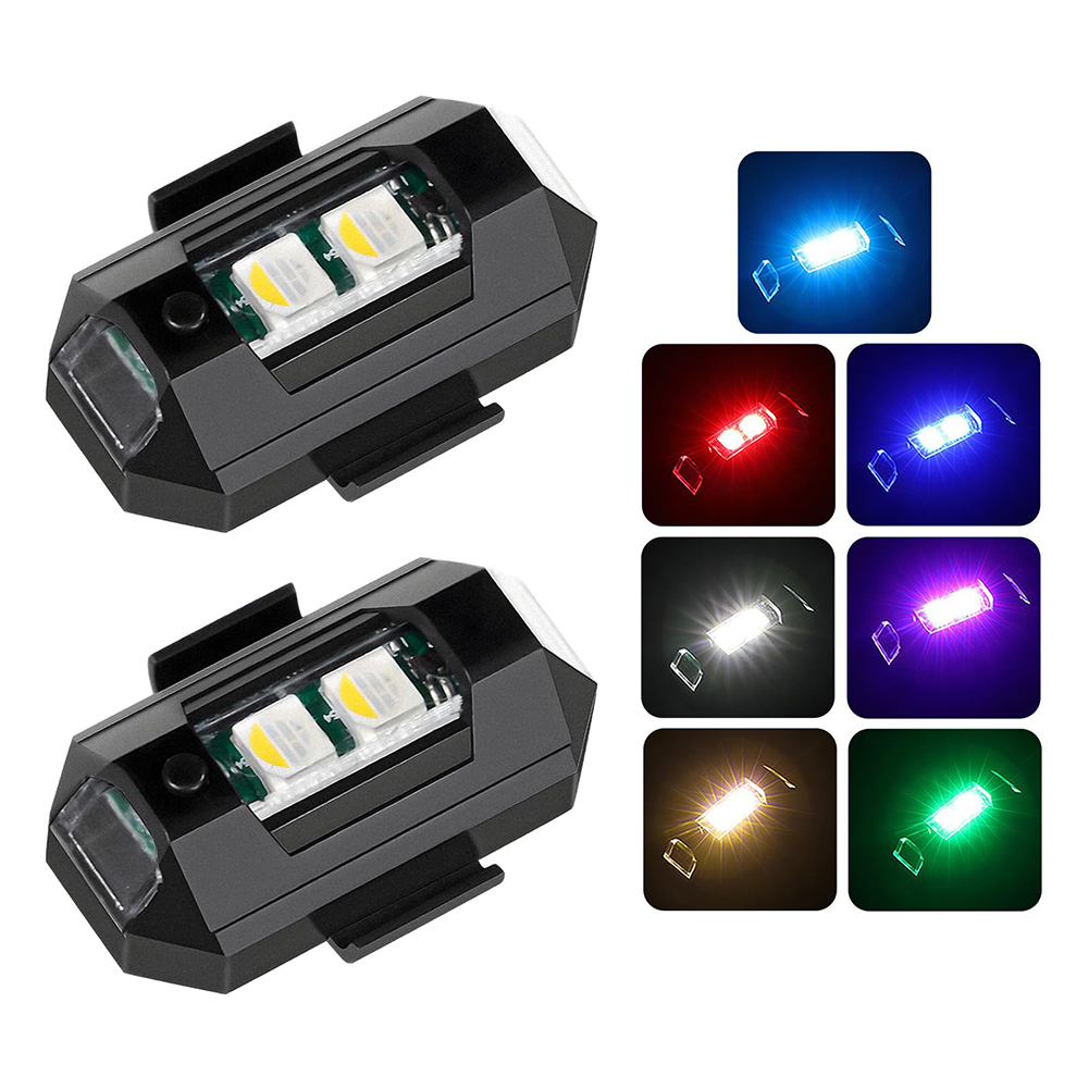 2PCS Mini LED Strobe Lights De – обзор и цена Drone Strobe Light