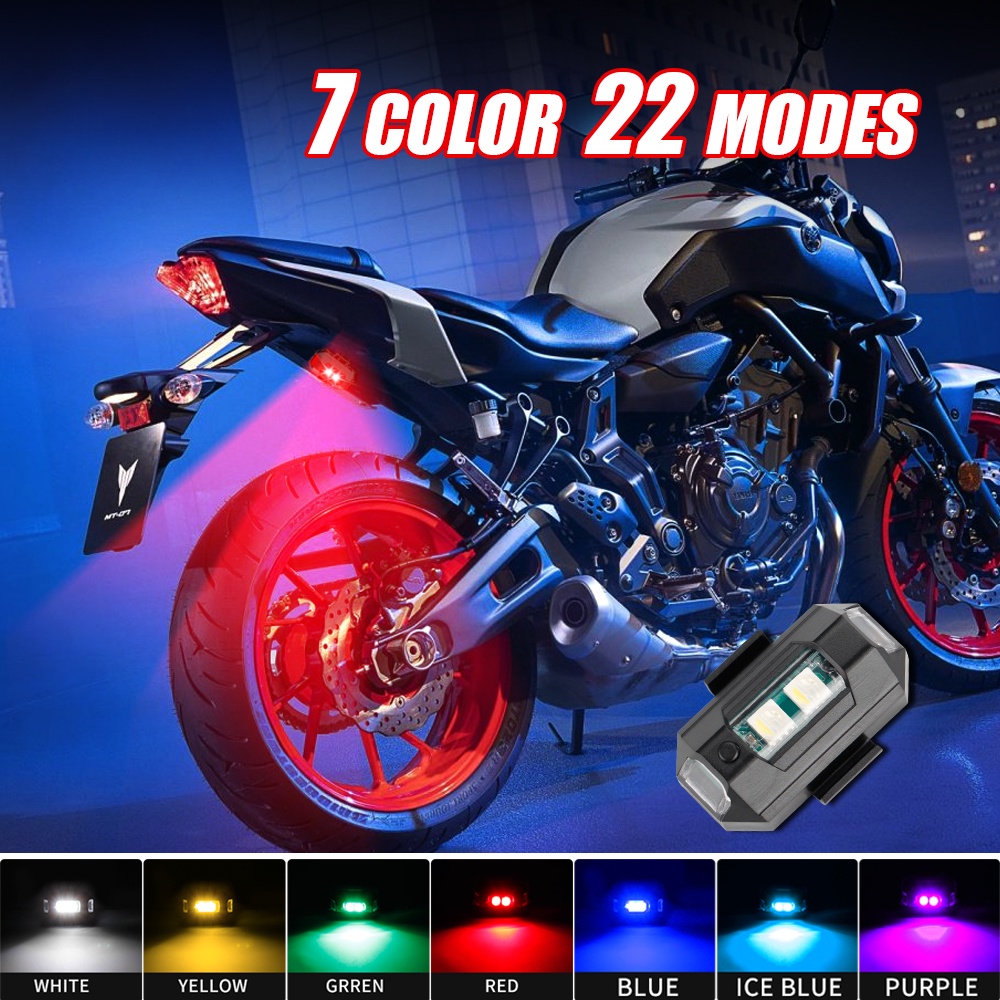 1PC 7 Color Mini USB Charging  – обзор и цена Drone Strobe Light