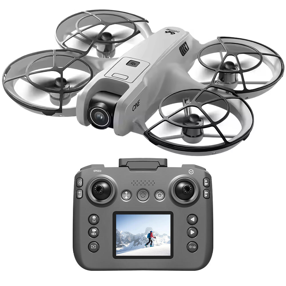 V666 Foldable Mini Drone 4K Du – обзор и цена Drone Controller Screen