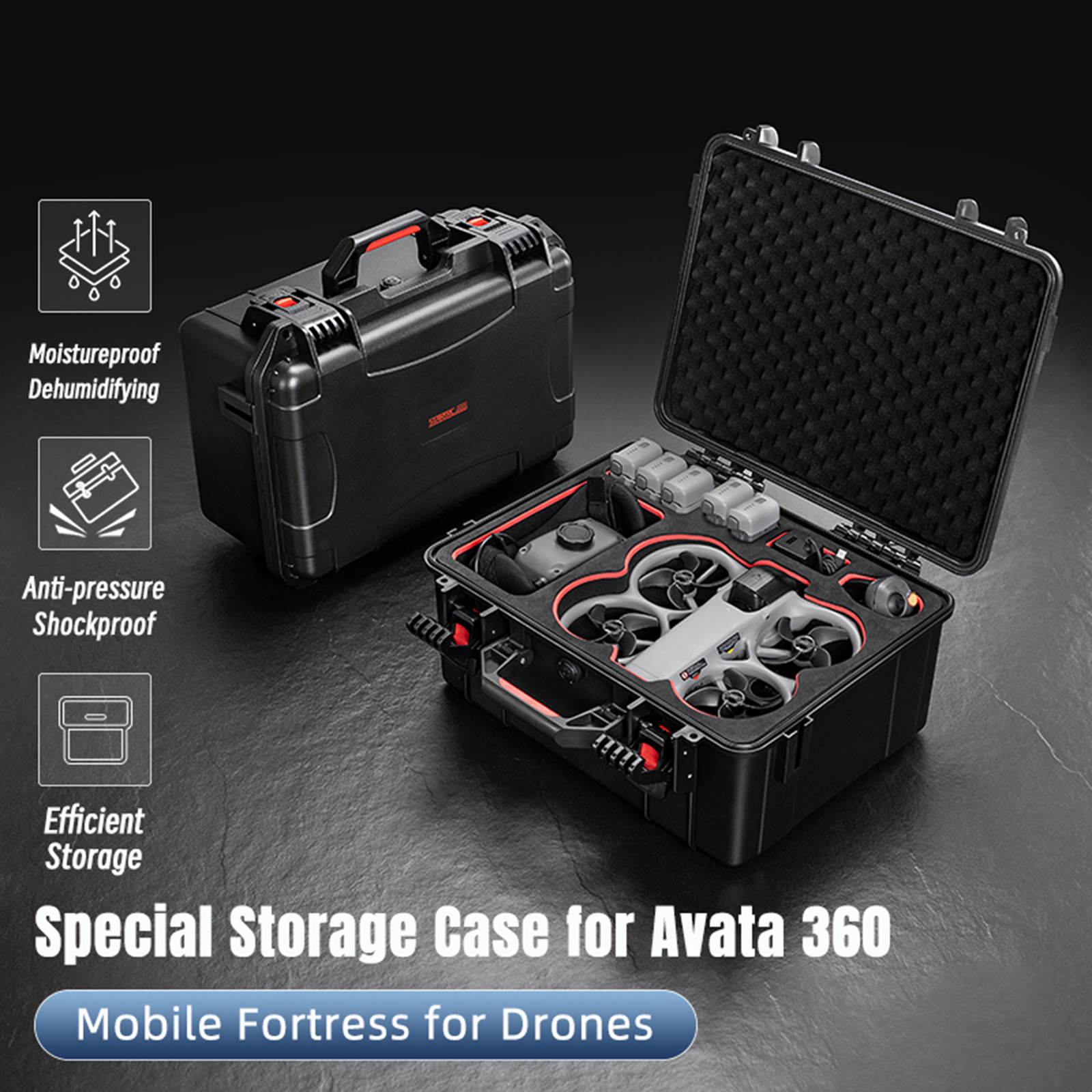 for Avata 360 Drone Accessorie – обзор и цена Drone Hard Shell Case